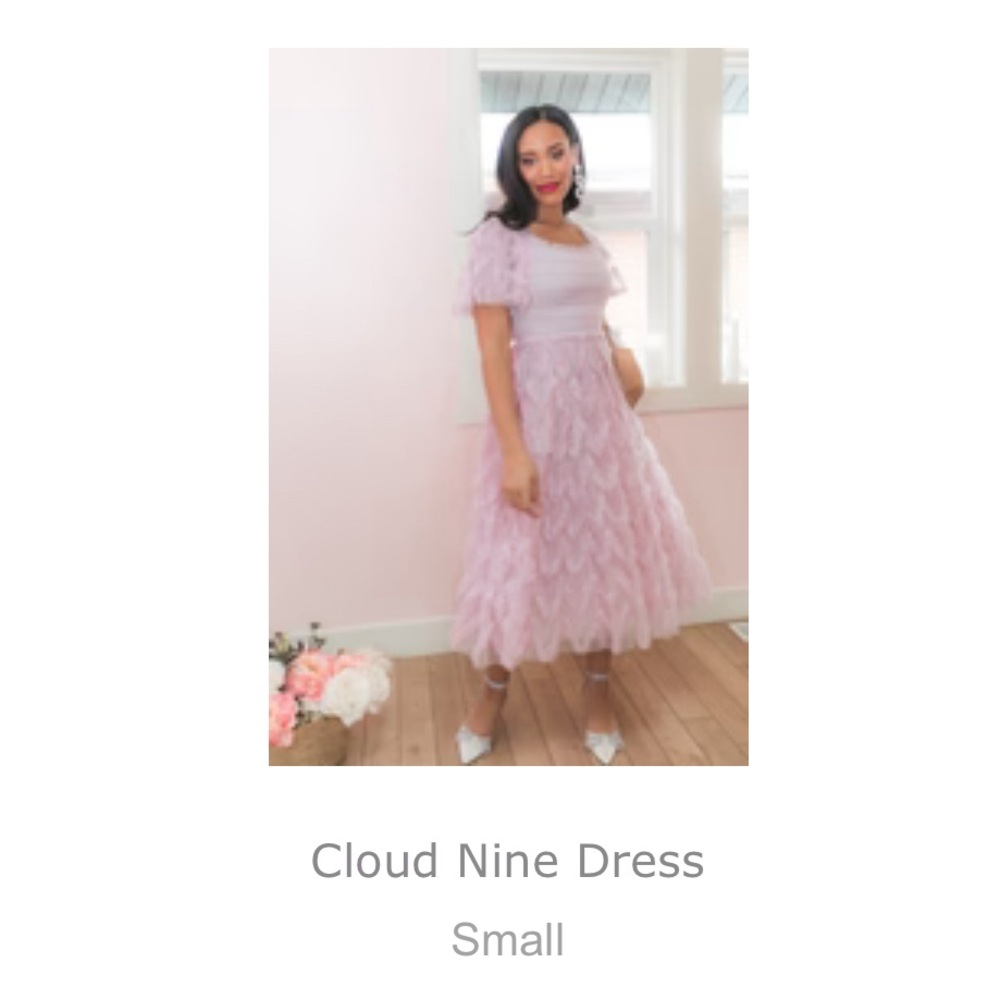 Ivy City Co Cloud Nine Dress in Light Pink